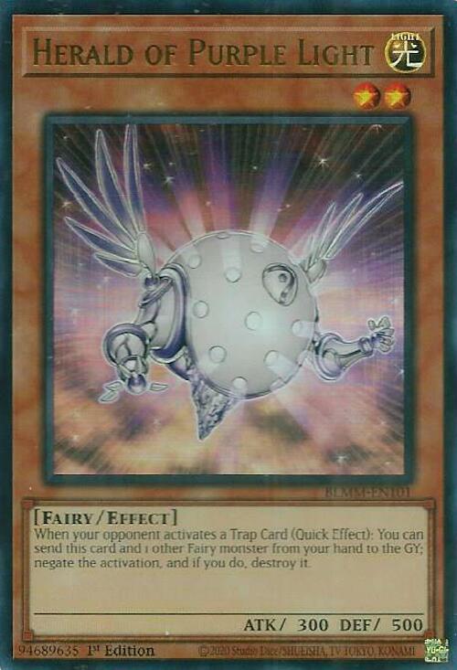 Herald of Purple Light [BLMM-EN101] Ultra Rare | Gear Gaming Fayetteville