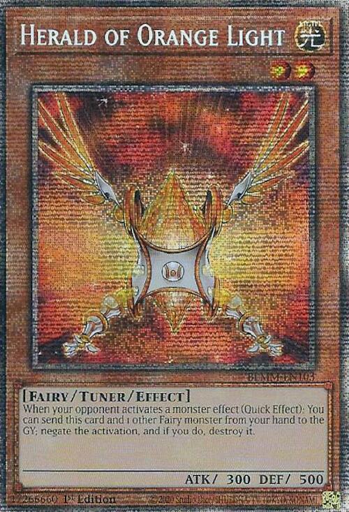 Herald of Orange Light (Starlight Rare) [BLMM-EN103] Starlight Rare | Gear Gaming Fayetteville