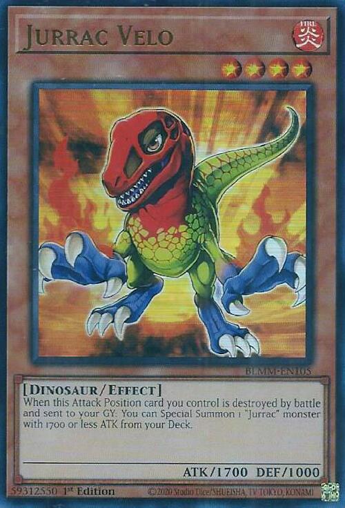 Jurrac Velo [BLMM-EN105] Ultra Rare | Gear Gaming Fayetteville