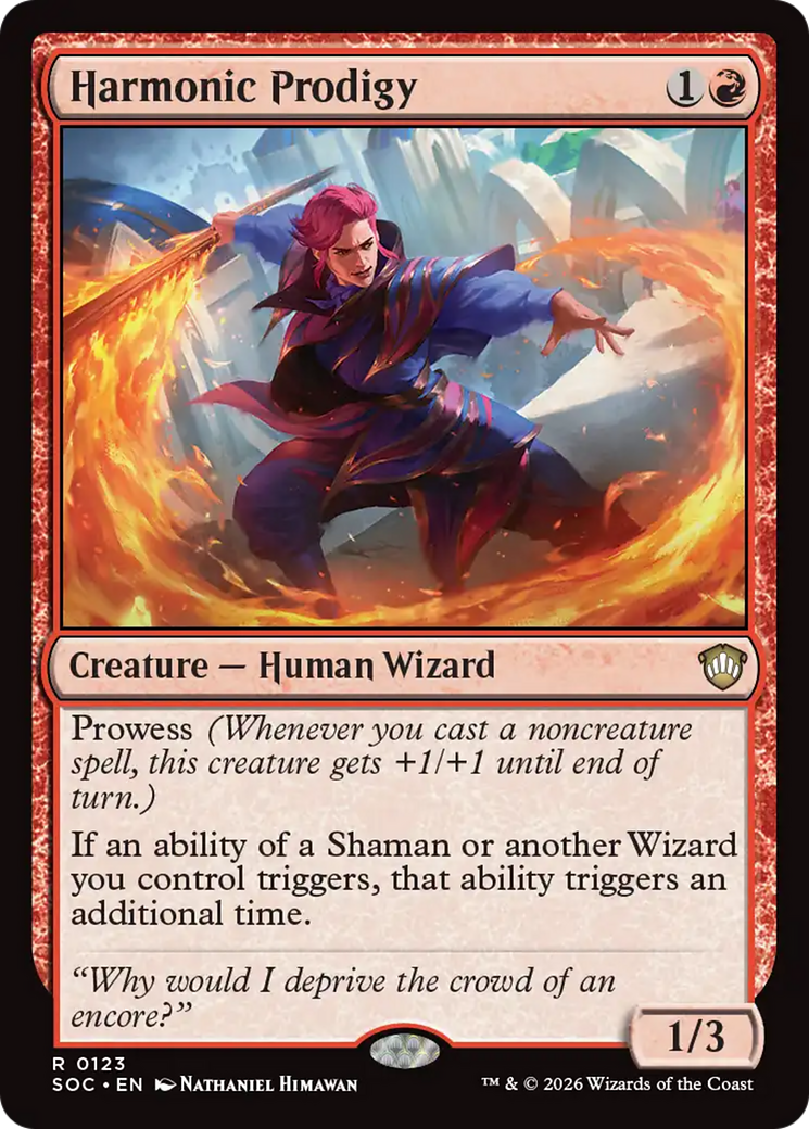 Harmonic Prodigy [Secrets of Strixhaven Commander] | Gear Gaming Fayetteville