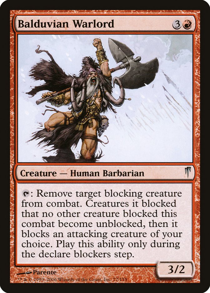 Balduvian Warlord [Coldsnap] | Gear Gaming Fayetteville