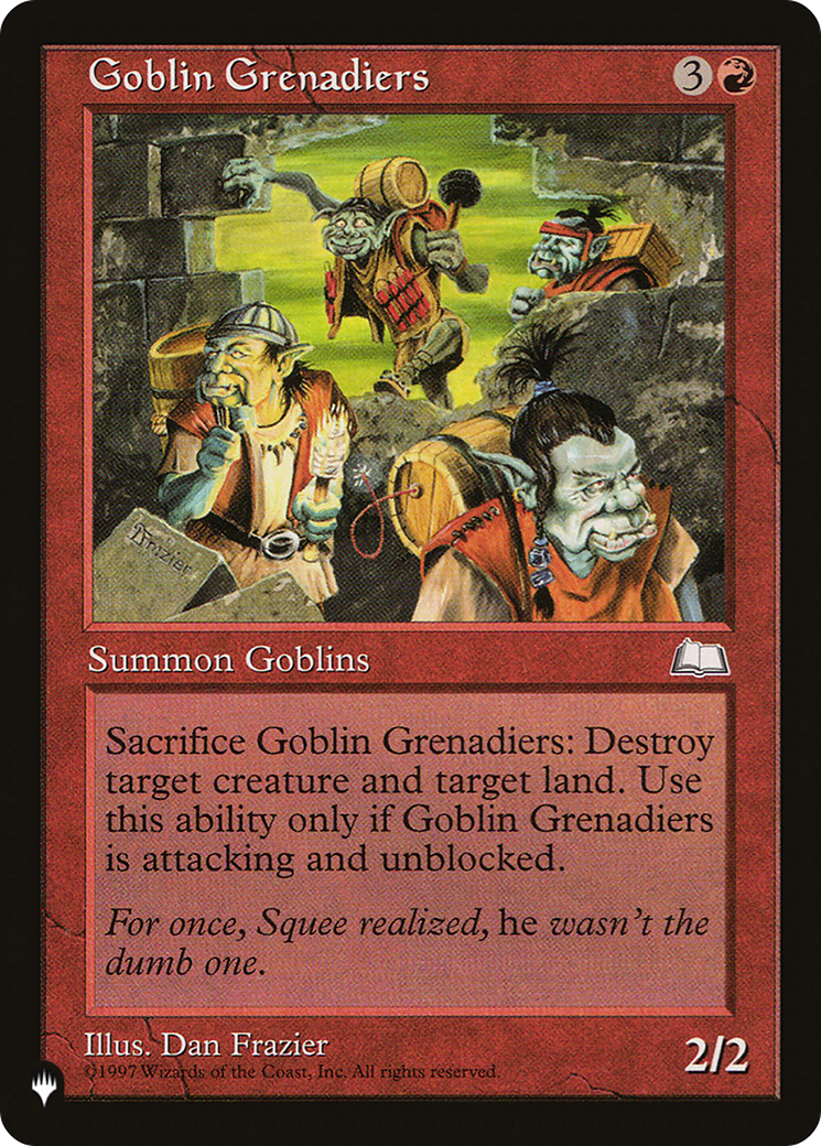 Goblin Grenadiers [The List] | Gear Gaming Fayetteville