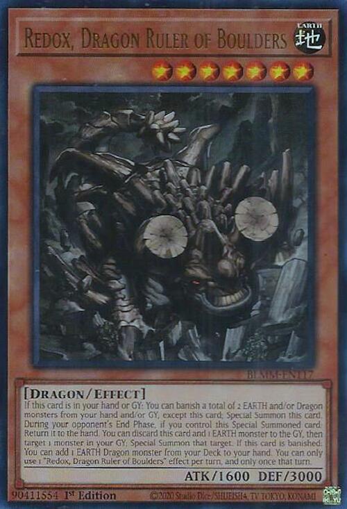 Redox, Dragon Ruler of Boulders [BLMM-EN117] Ultra Rare | Gear Gaming Fayetteville