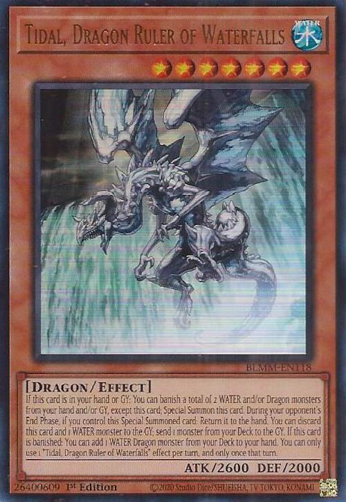 Tidal, Dragon Ruler of Waterfalls [BLMM-EN118] Ultra Rare | Gear Gaming Fayetteville