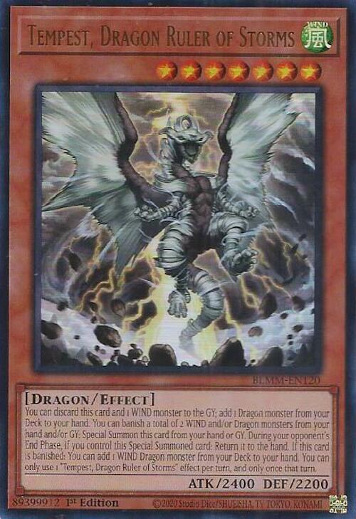 Tempest, Dragon Ruler of Storms [BLMM-EN120] Ultra Rare | Gear Gaming Fayetteville