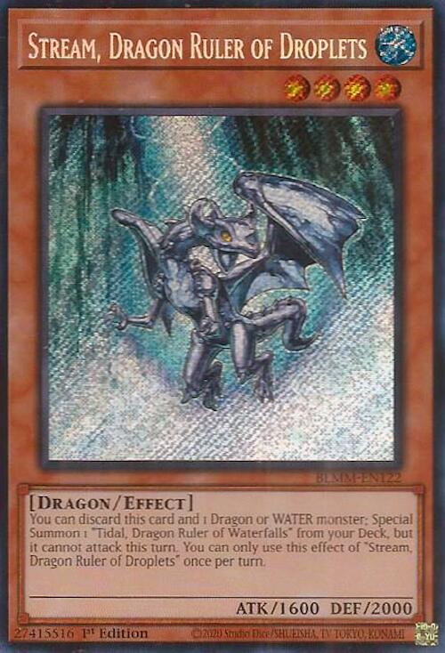 Stream, Dragon Ruler of Droplets [BLMM-EN122] Secret Rare | Gear Gaming Fayetteville
