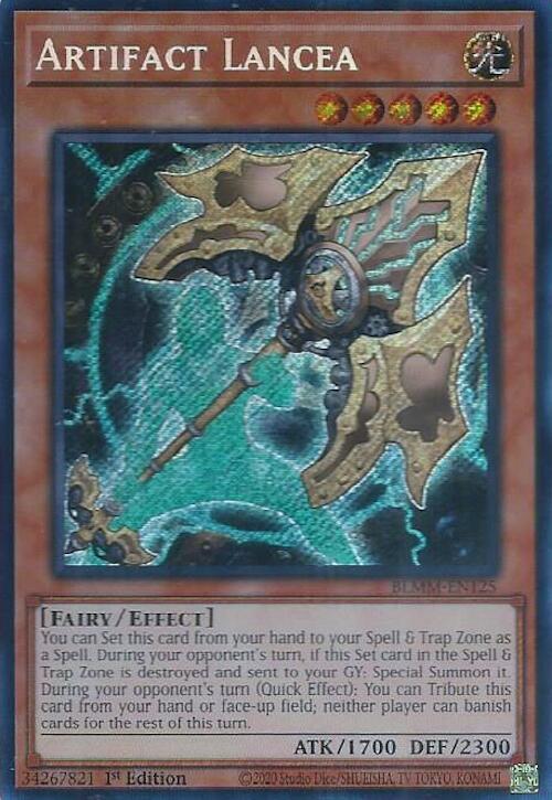 Artifact Lancea [BLMM-EN125] Secret Rare | Gear Gaming Fayetteville
