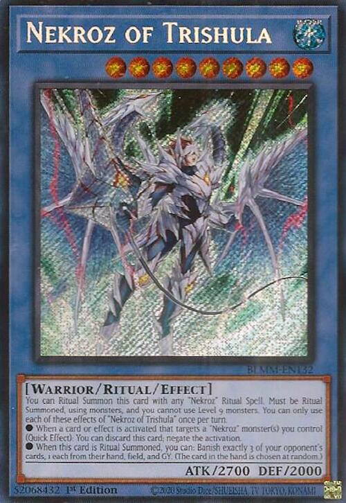 Nekroz of Trishula [BLMM-EN132] Secret Rare | Gear Gaming Fayetteville