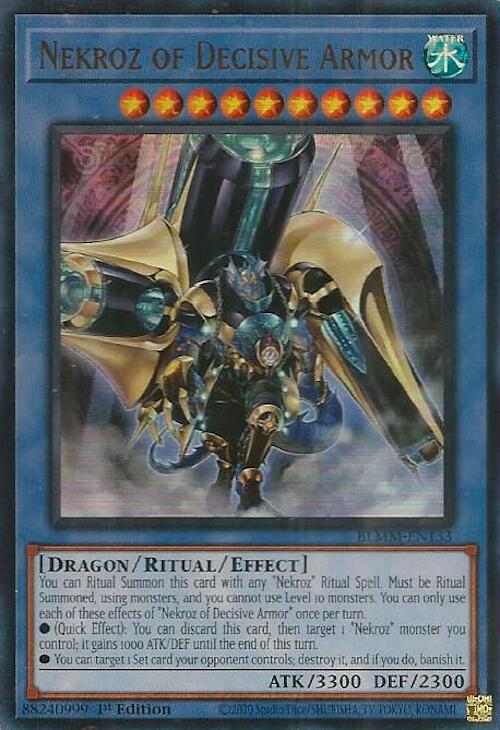 Nekroz of Decisive Armor [BLMM-EN133] Ultra Rare | Gear Gaming Fayetteville