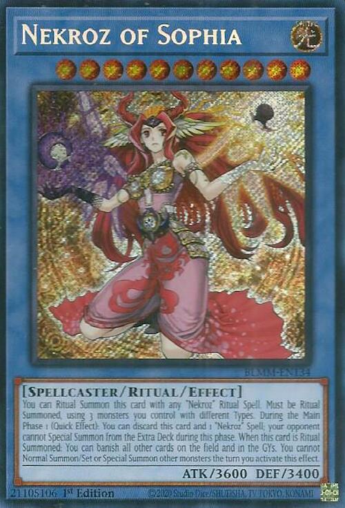 Nekroz of Sophia [BLMM-EN134] Secret Rare | Gear Gaming Fayetteville