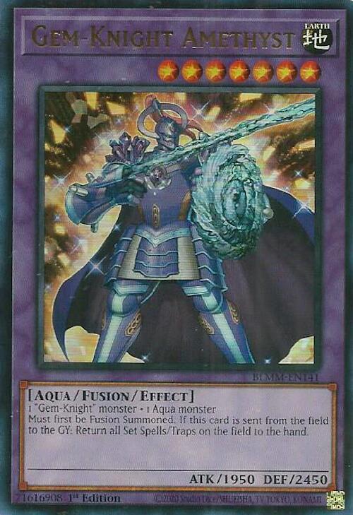 Gem-Knight Amethyst [BLMM-EN141] Ultra Rare | Gear Gaming Fayetteville