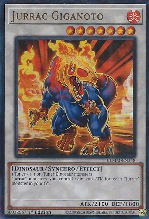 Jurrac Giganoto [BLMM-EN148] Ultra Rare | Gear Gaming Fayetteville