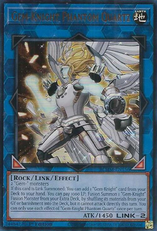Gem-Knight Phantom Quartz [BLMM-EN156] Ultra Rare | Gear Gaming Fayetteville