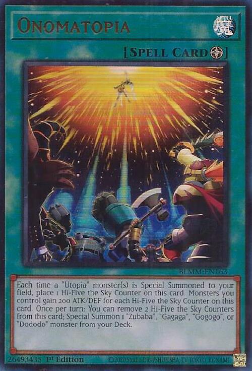 Onomatopia [BLMM-EN163] Ultra Rare | Gear Gaming Fayetteville