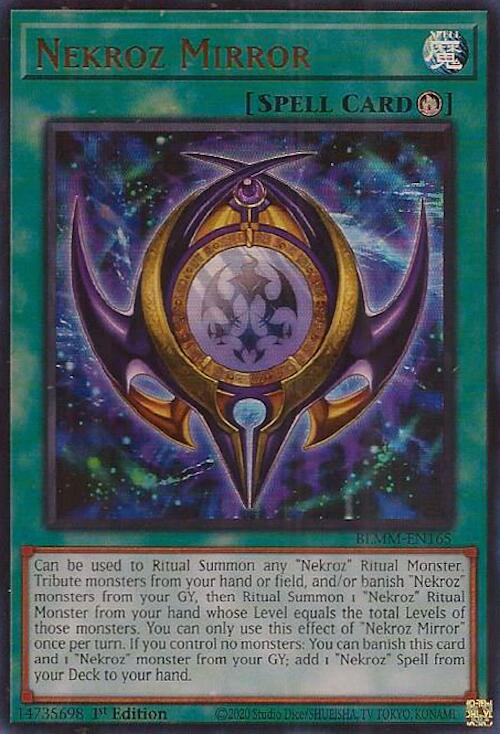 Nekroz Mirror [BLMM-EN165] Ultra Rare | Gear Gaming Fayetteville