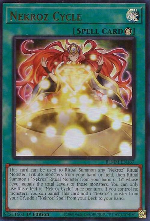 Nekroz Cycle [BLMM-EN167] Ultra Rare | Gear Gaming Fayetteville