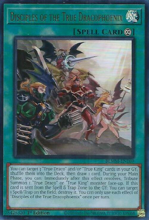 Disciples of the True Dracophoenix [BLMM-EN169] Ultra Rare | Gear Gaming Fayetteville