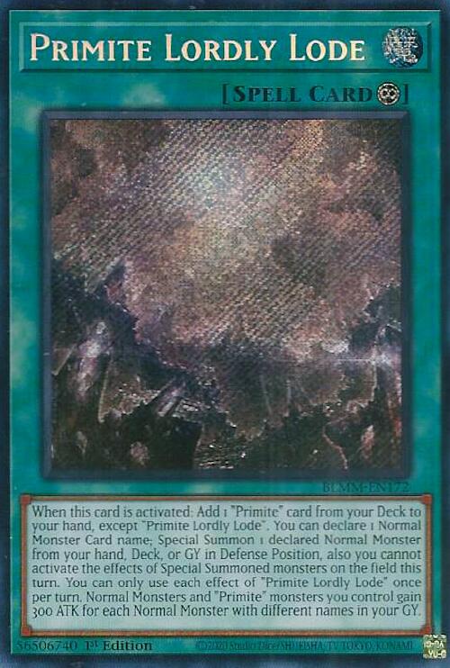 Primite Lordly Lode [BLMM-EN172] Secret Rare | Gear Gaming Fayetteville