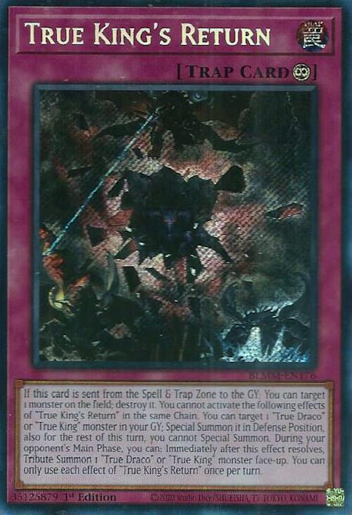 True King's Return [BLMM-EN176] Secret Rare | Gear Gaming Fayetteville