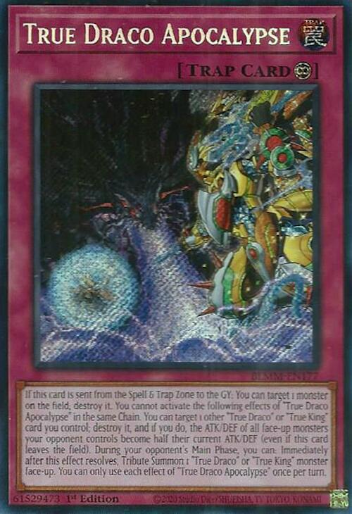 True Draco Apocalypse [BLMM-EN177] Secret Rare | Gear Gaming Fayetteville