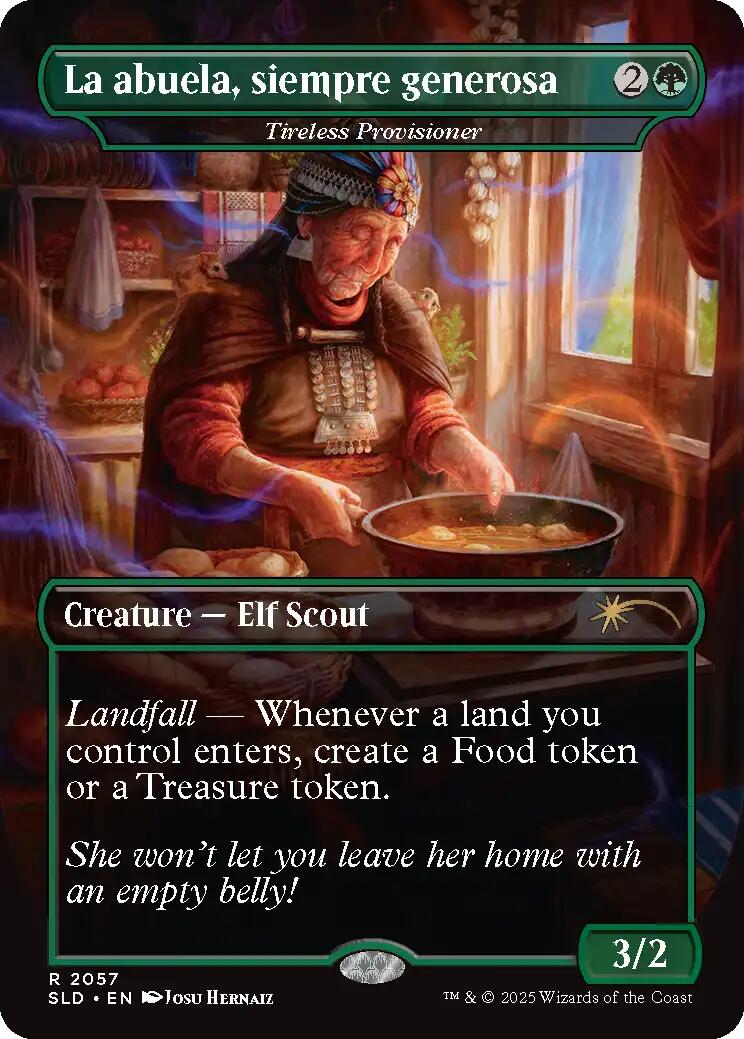La abuela, siempre generosa - Tireless Provisioner [Secret Lair Drop Series] | Gear Gaming Fayetteville