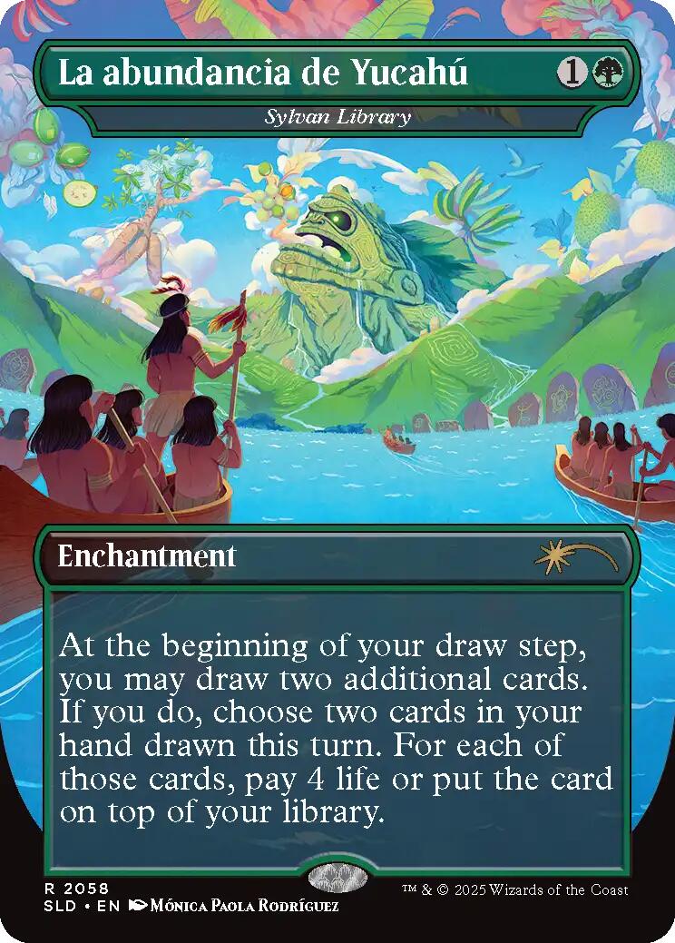 La abundancia de Yucahu - Sylvan Library [Secret Lair Drop Series] | Gear Gaming Fayetteville