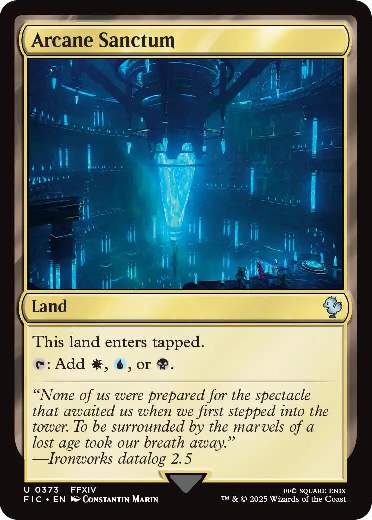 Arcane Sanctum (Surge Foil) [FINAL FANTASY Commander] | Gear Gaming Fayetteville