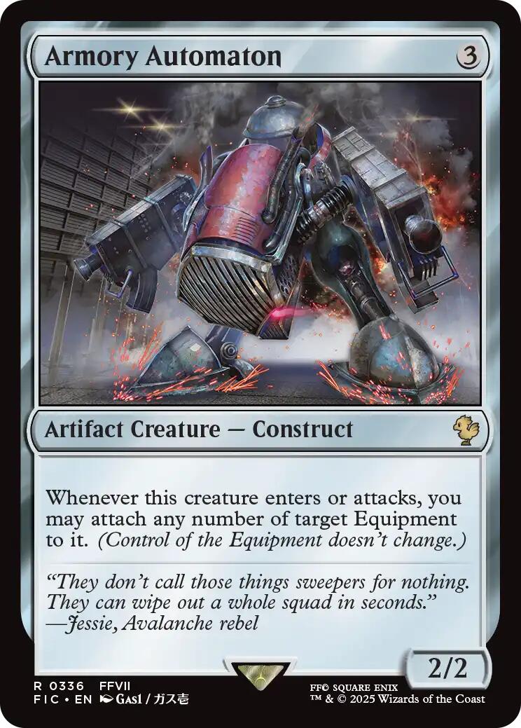 Armory Automaton (Surge Foil) [FINAL FANTASY Commander] | Gear Gaming Fayetteville