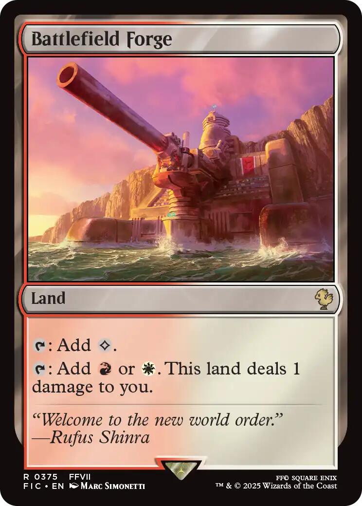 Battlefield Forge (Surge Foil) [FINAL FANTASY Commander] | Gear Gaming Fayetteville