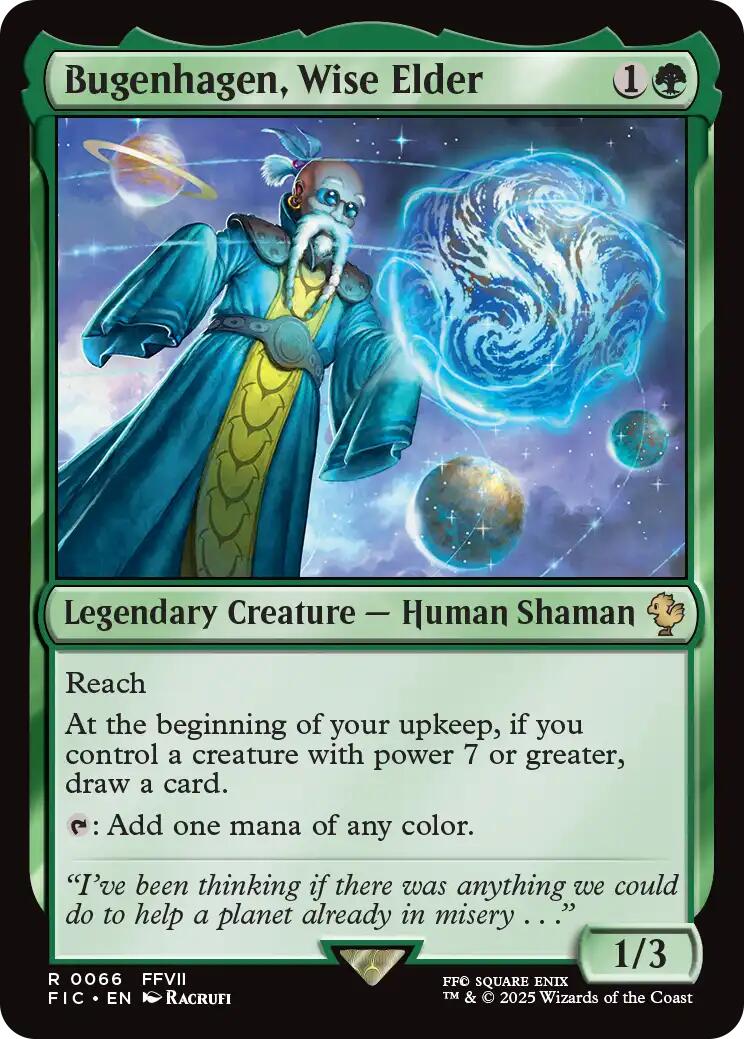 Bugenhagen, Wise Elder (Surge Foil) [FINAL FANTASY Commander] | Gear Gaming Fayetteville