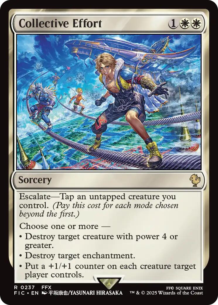 Collective Effort (Surge Foil) [FINAL FANTASY Commander] | Gear Gaming Fayetteville