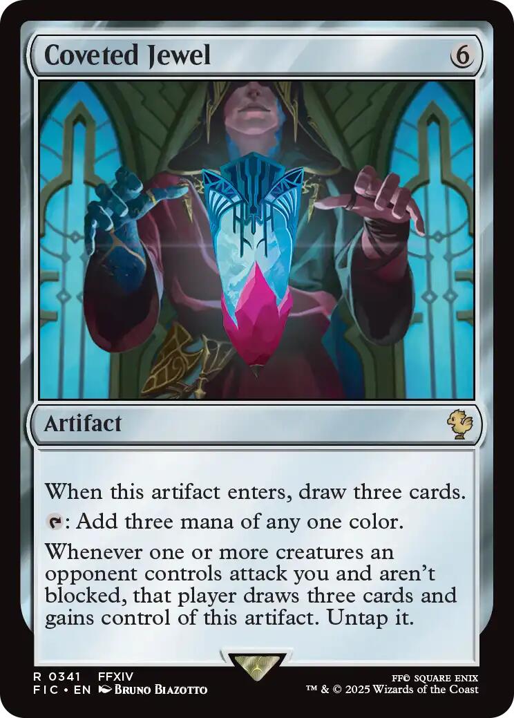 Coveted Jewel (Surge Foil) [FINAL FANTASY Commander] | Gear Gaming Fayetteville