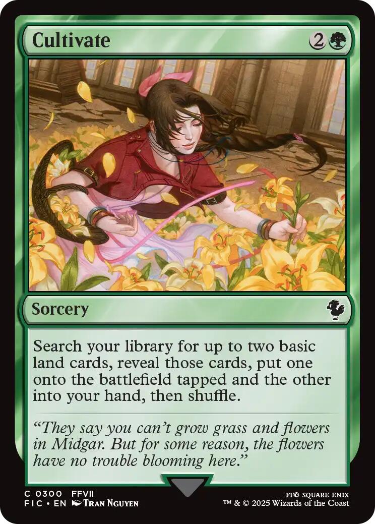 Cultivate (Surge Foil) [FINAL FANTASY Commander] | Gear Gaming Fayetteville