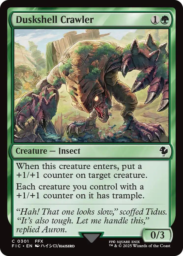 Duskshell Crawler (Surge Foil) [FINAL FANTASY Commander] | Gear Gaming Fayetteville