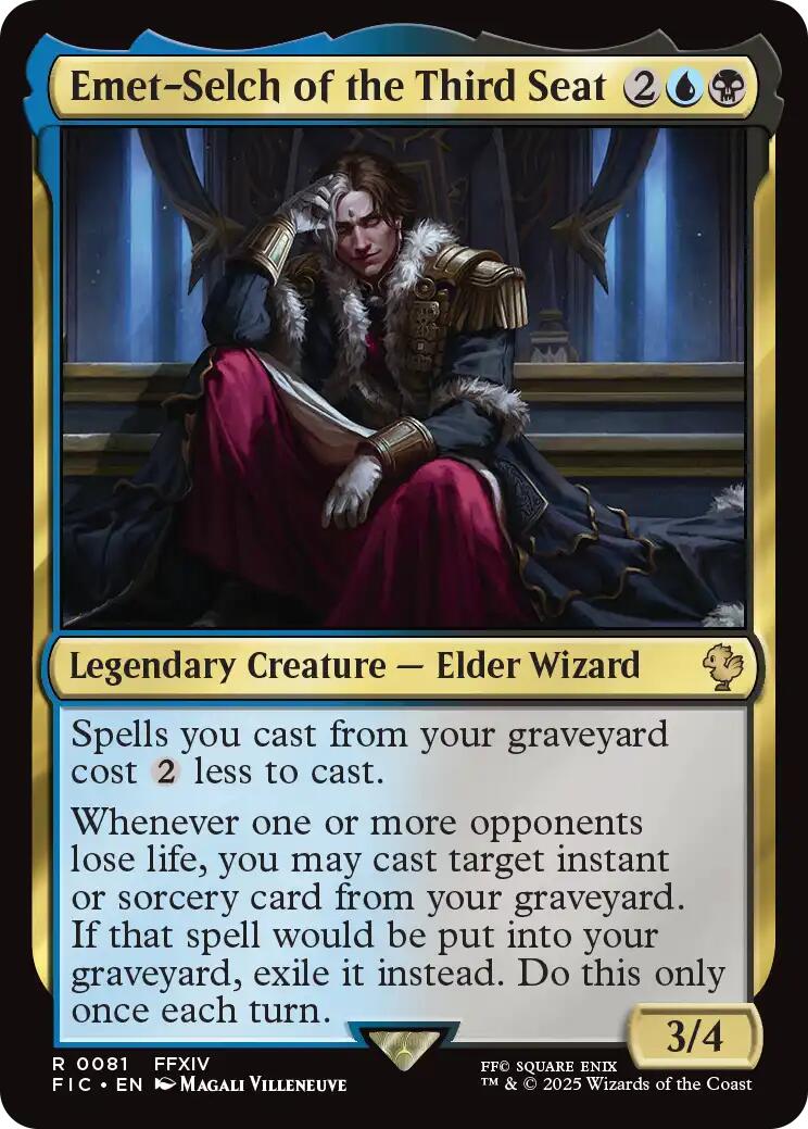 Emet-Selch of the Third Seat (Surge Foil) [FINAL FANTASY Commander] | Gear Gaming Fayetteville
