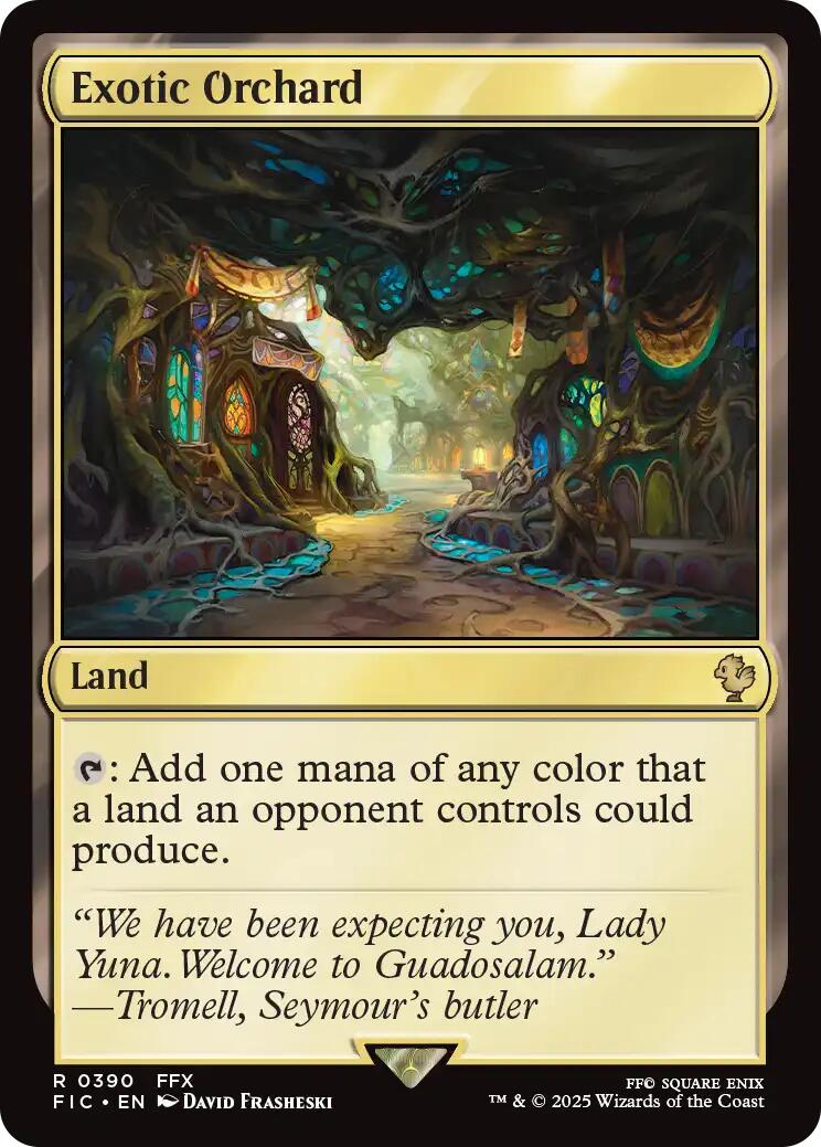 Exotic Orchard (Surge Foil) [FINAL FANTASY Commander] | Gear Gaming Fayetteville