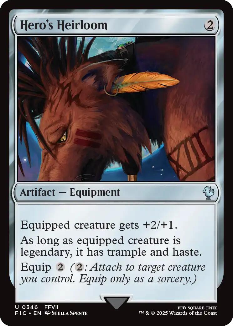 Hero's Heirloom (Surge Foil) [FINAL FANTASY Commander] | Gear Gaming Fayetteville