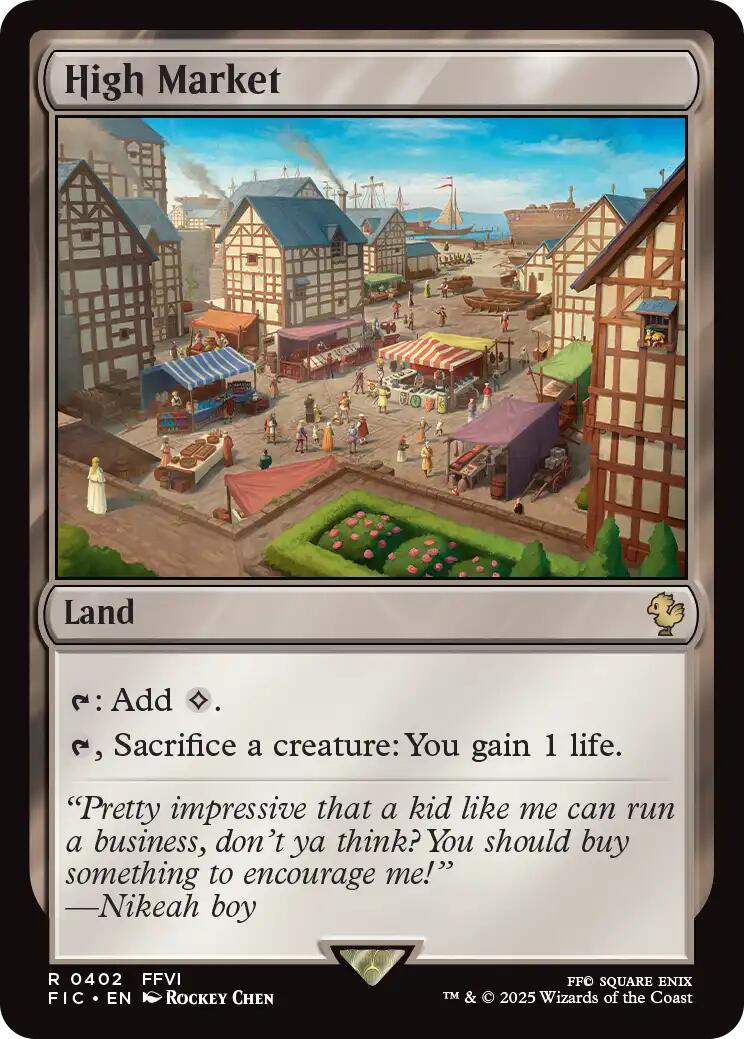 High Market (Surge Foil) [FINAL FANTASY Commander] | Gear Gaming Fayetteville