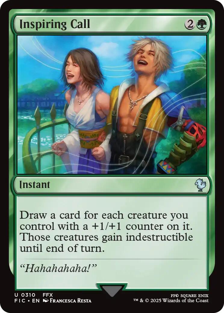 Inspiring Call (Surge Foil) [FINAL FANTASY Commander] | Gear Gaming Fayetteville