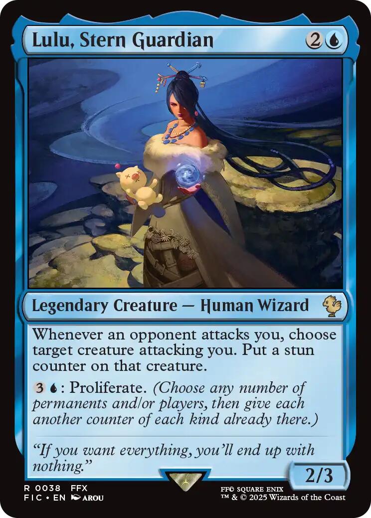 Lulu, Stern Guardian (Surge Foil) [FINAL FANTASY Commander] | Gear Gaming Fayetteville