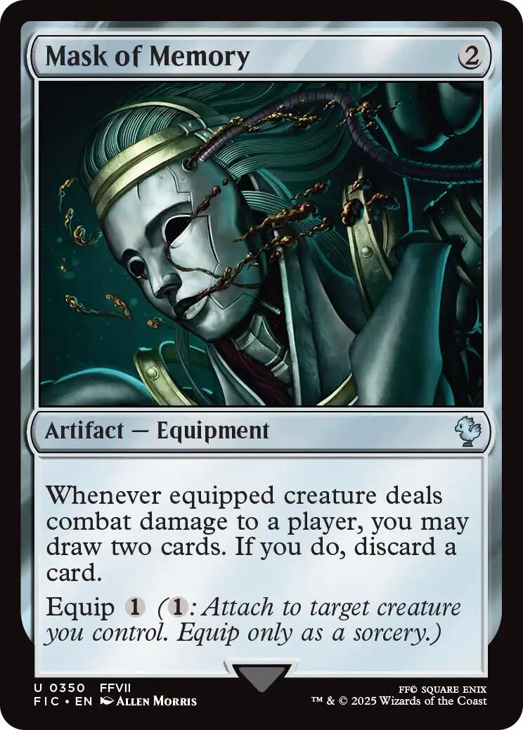 Mask of Memory (Surge Foil) [FINAL FANTASY Commander] | Gear Gaming Fayetteville