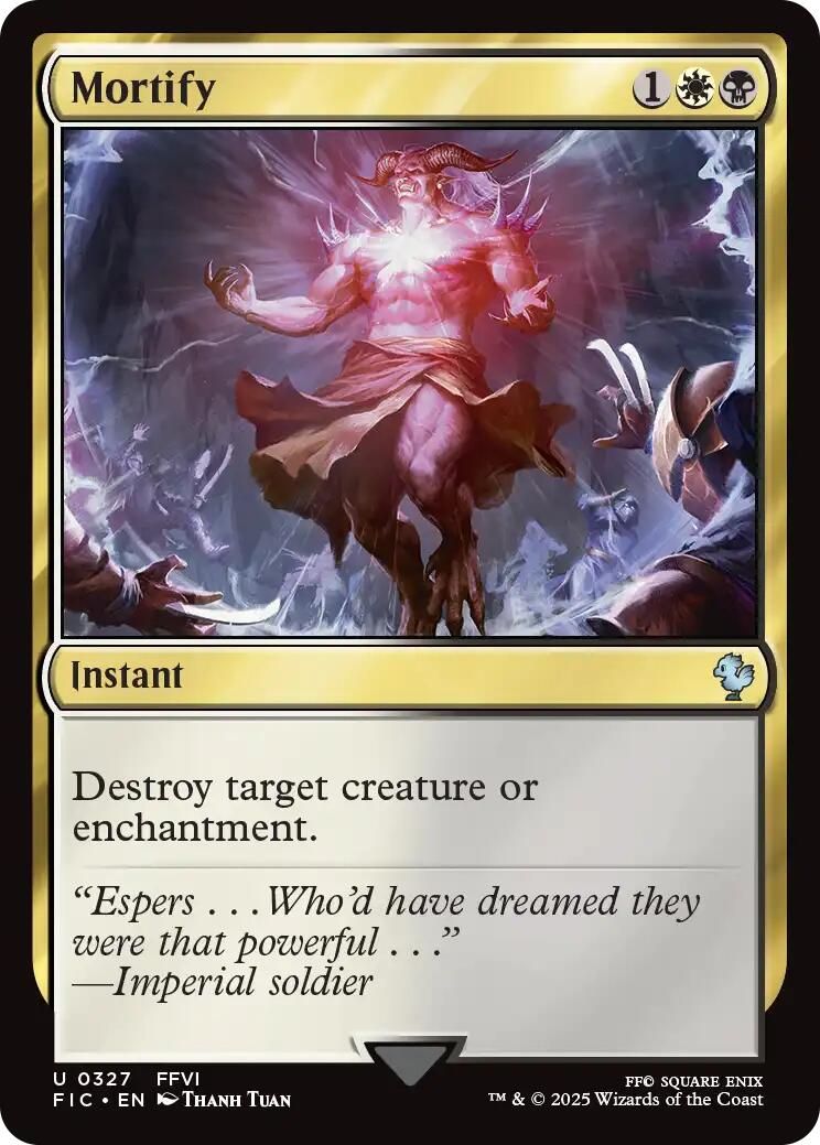 Mortify (Surge Foil) [FINAL FANTASY Commander] | Gear Gaming Fayetteville
