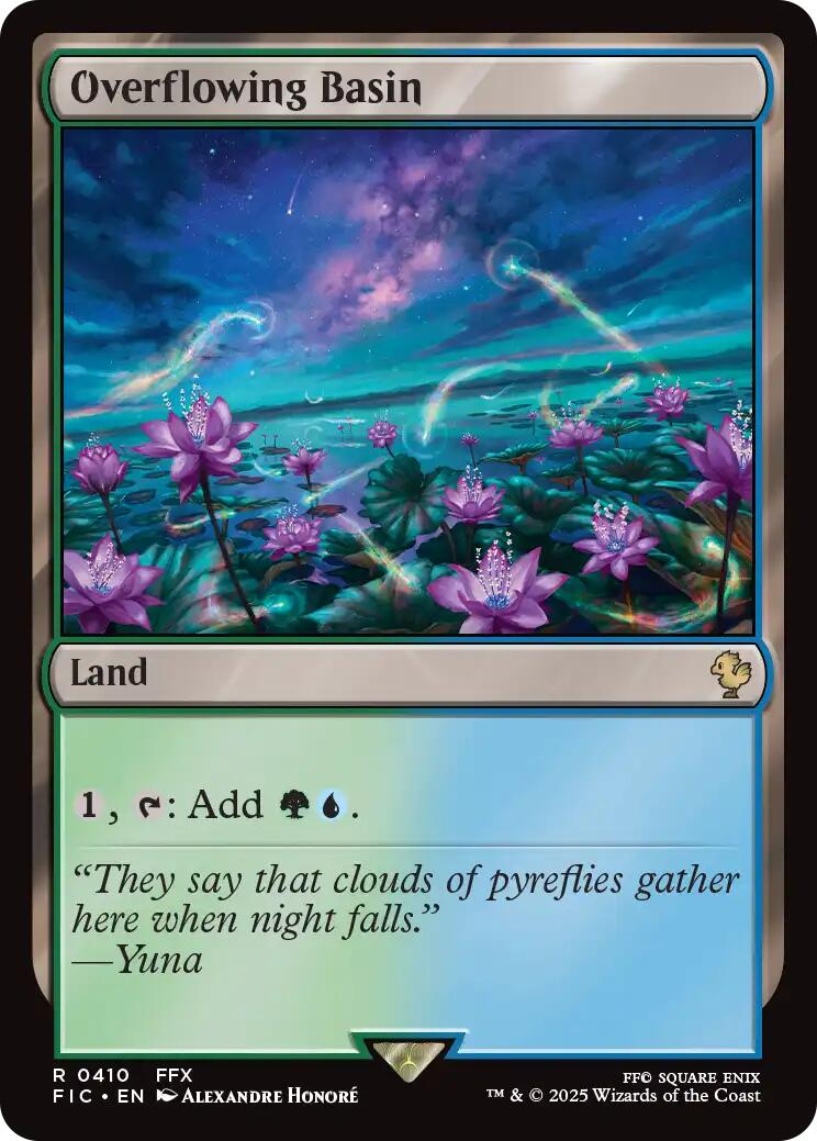 Overflowing Basin (Surge Foil) [FINAL FANTASY Commander] | Gear Gaming Fayetteville