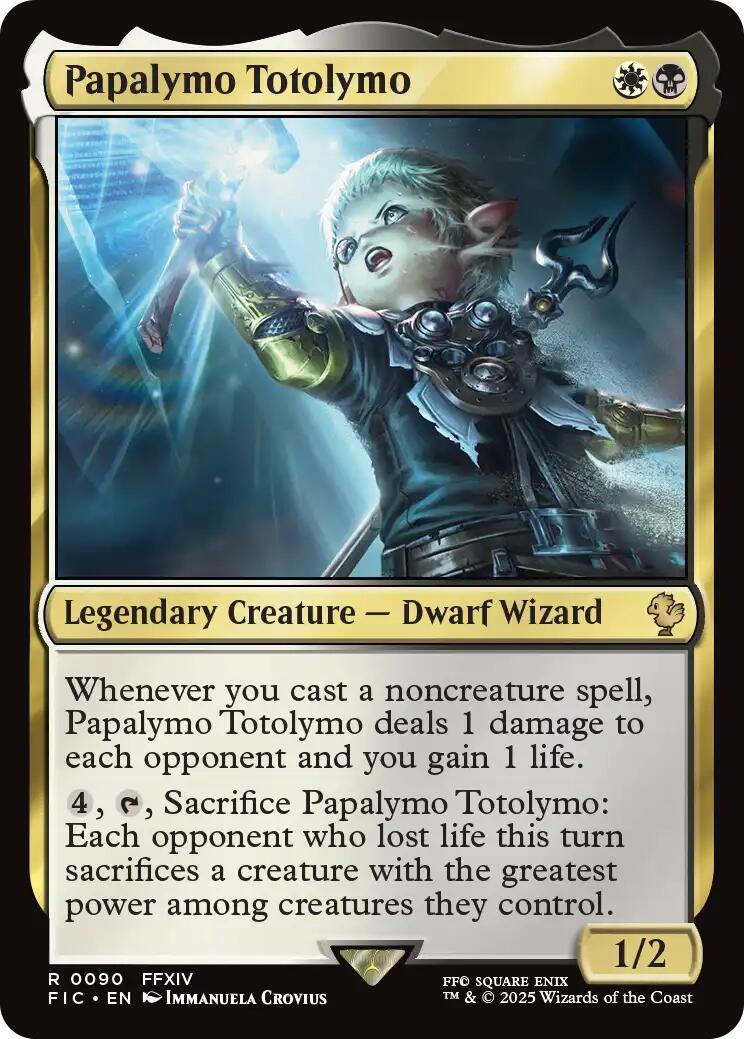 Papalymo Totolymo (Surge Foil) [FINAL FANTASY Commander] | Gear Gaming Fayetteville
