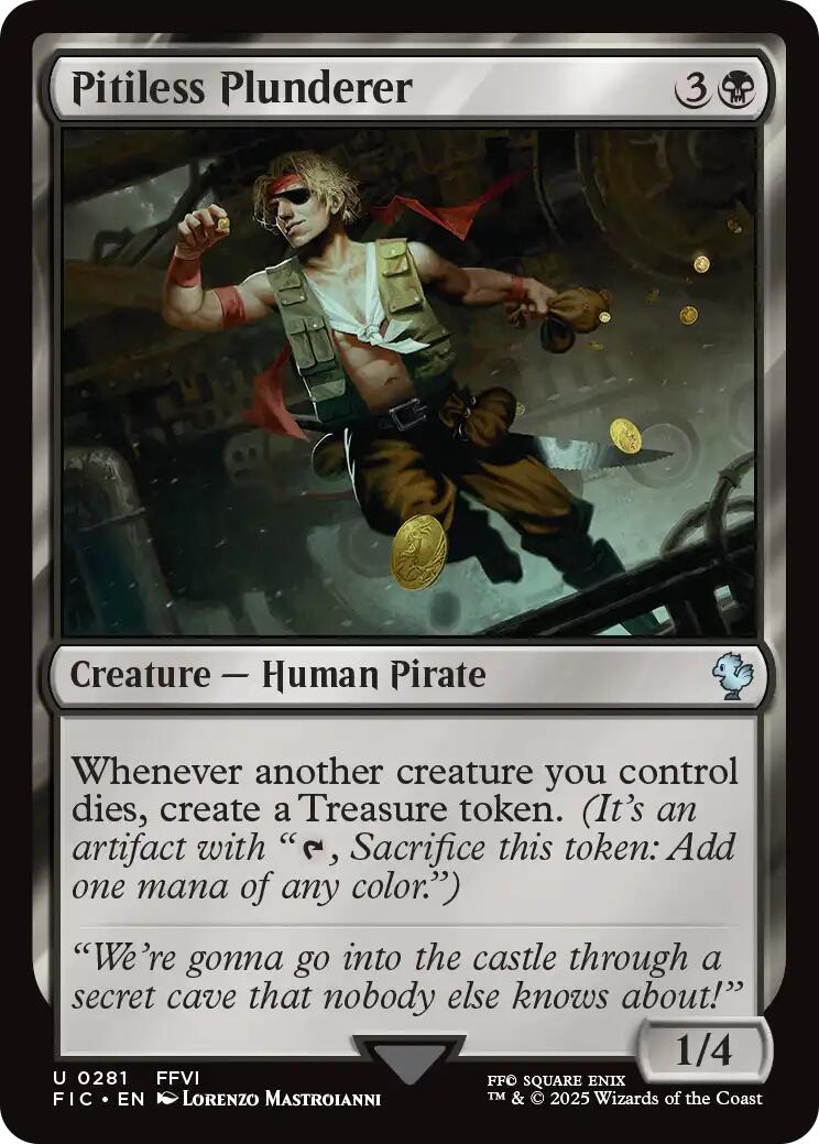 Pitiless Plunderer (Surge Foil) [FINAL FANTASY Commander] | Gear Gaming Fayetteville