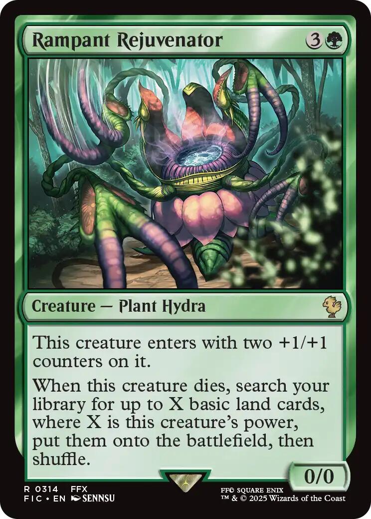 Rampant Rejuvenator (Surge Foil) [FINAL FANTASY Commander] | Gear Gaming Fayetteville