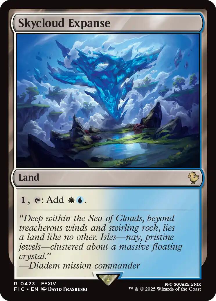 Skycloud Expanse (Surge Foil) [FINAL FANTASY Commander] | Gear Gaming Fayetteville