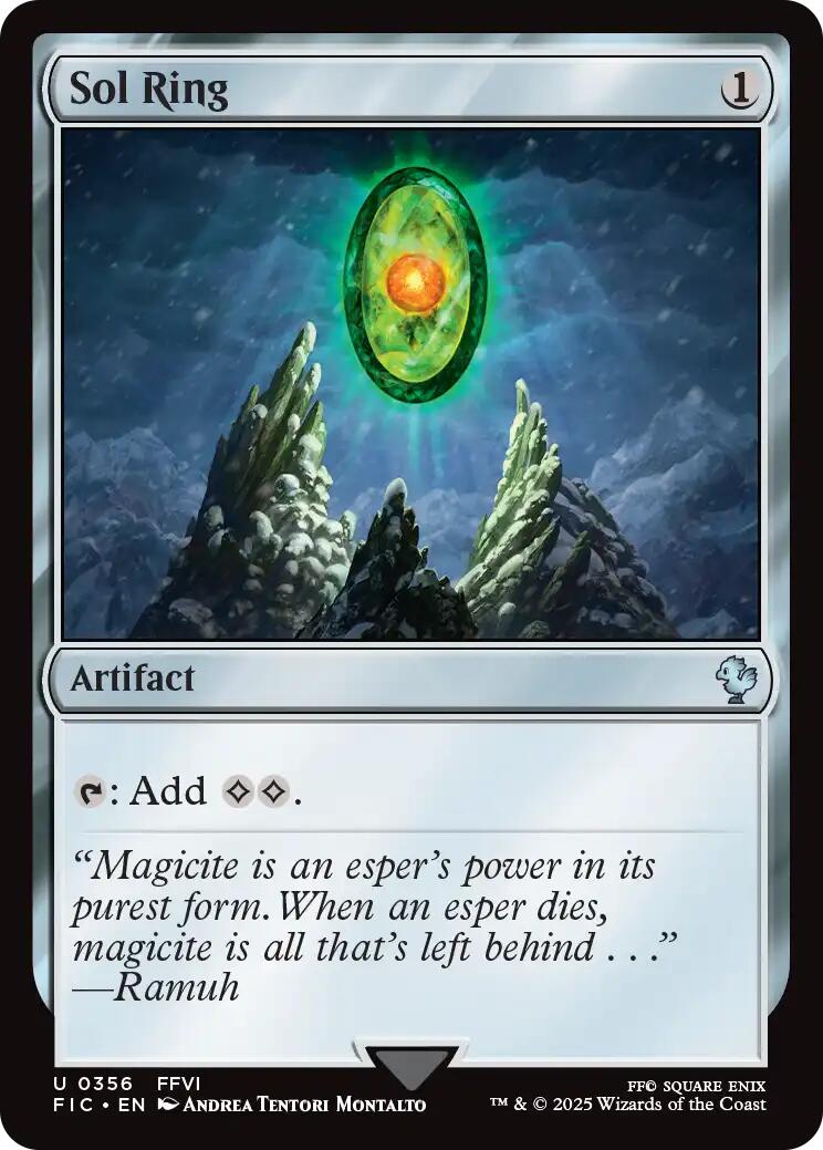 Sol Ring (0356) (Surge Foil) [FINAL FANTASY Commander] | Gear Gaming Fayetteville