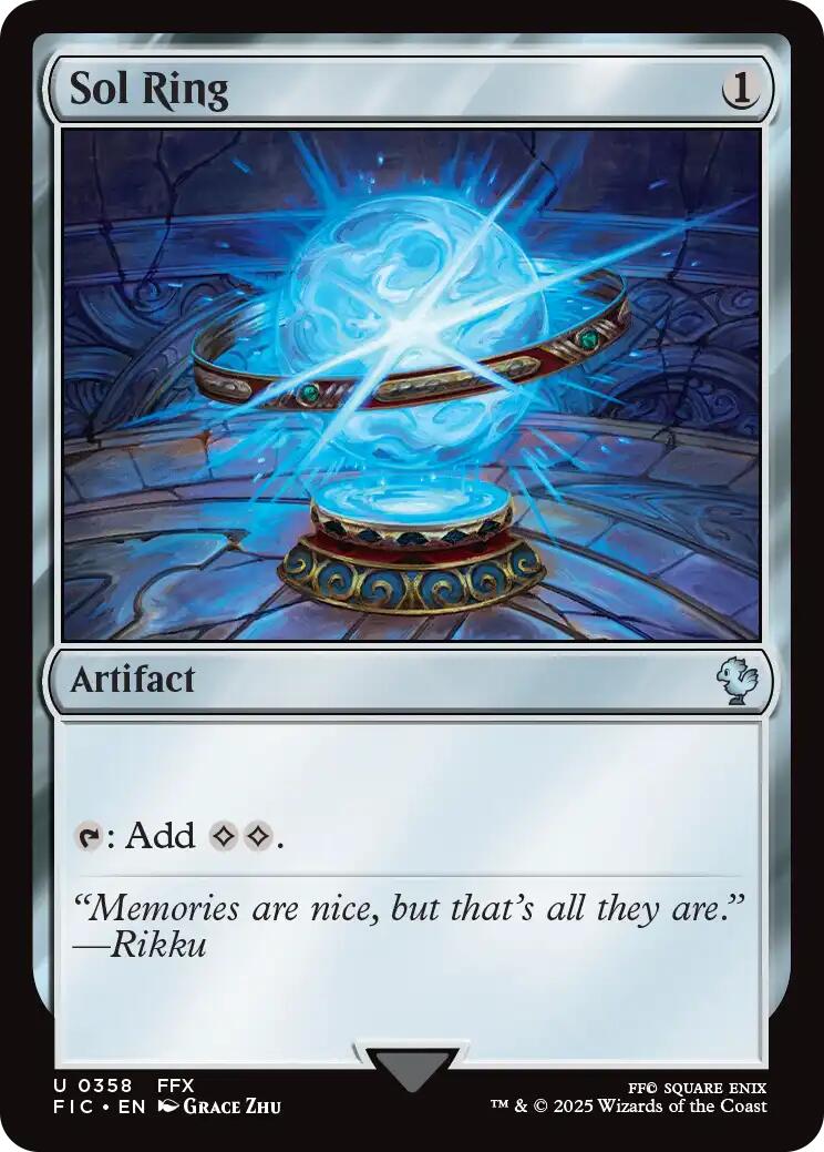 Sol Ring (0358) (Surge Foil) [FINAL FANTASY Commander] | Gear Gaming Fayetteville