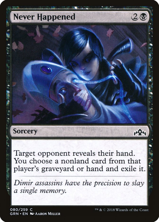 Never Happened [Guilds of Ravnica] | Gear Gaming Fayetteville